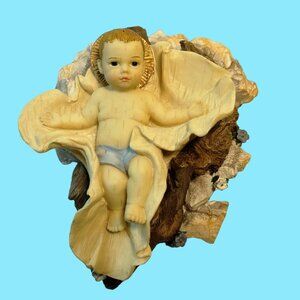 Wildflower Angels Nativity Baby Jesus Figurine Demdaco 2001